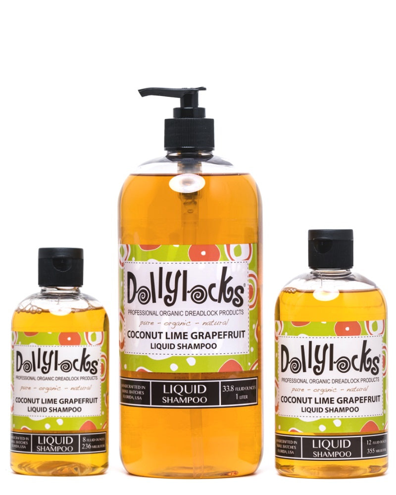 Dollylocks Shampoo Coconut Lime Grapefruit - SaltyDreads