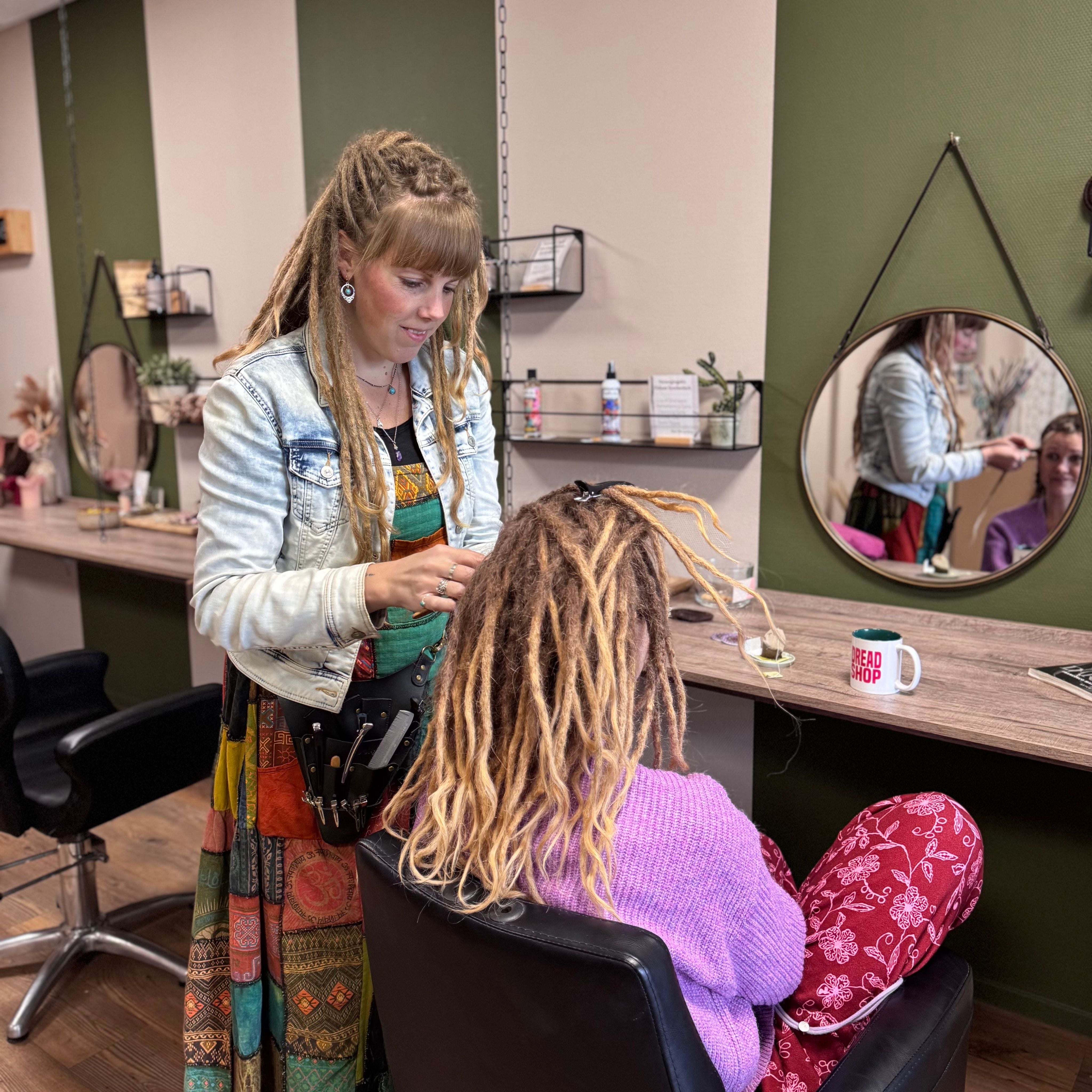 Dreadlock Artist Spotlight: Diane, Dreadshop, The Netherlands