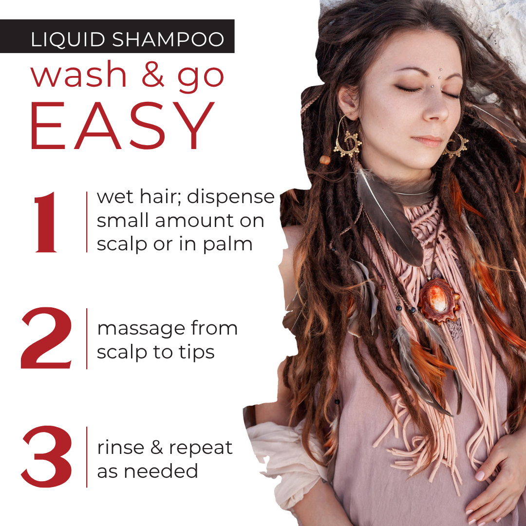 Dollylocks Clarifying Shampoo | Rosemary Peppermint Lemon | Pepe