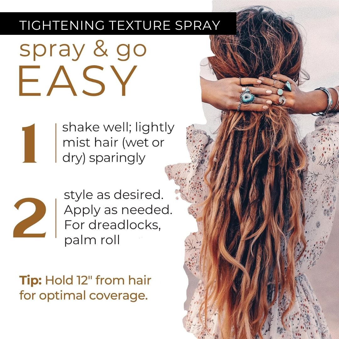 Dollylocks Tightening Texture Spray | Lavender Lime Peppermint | Dread