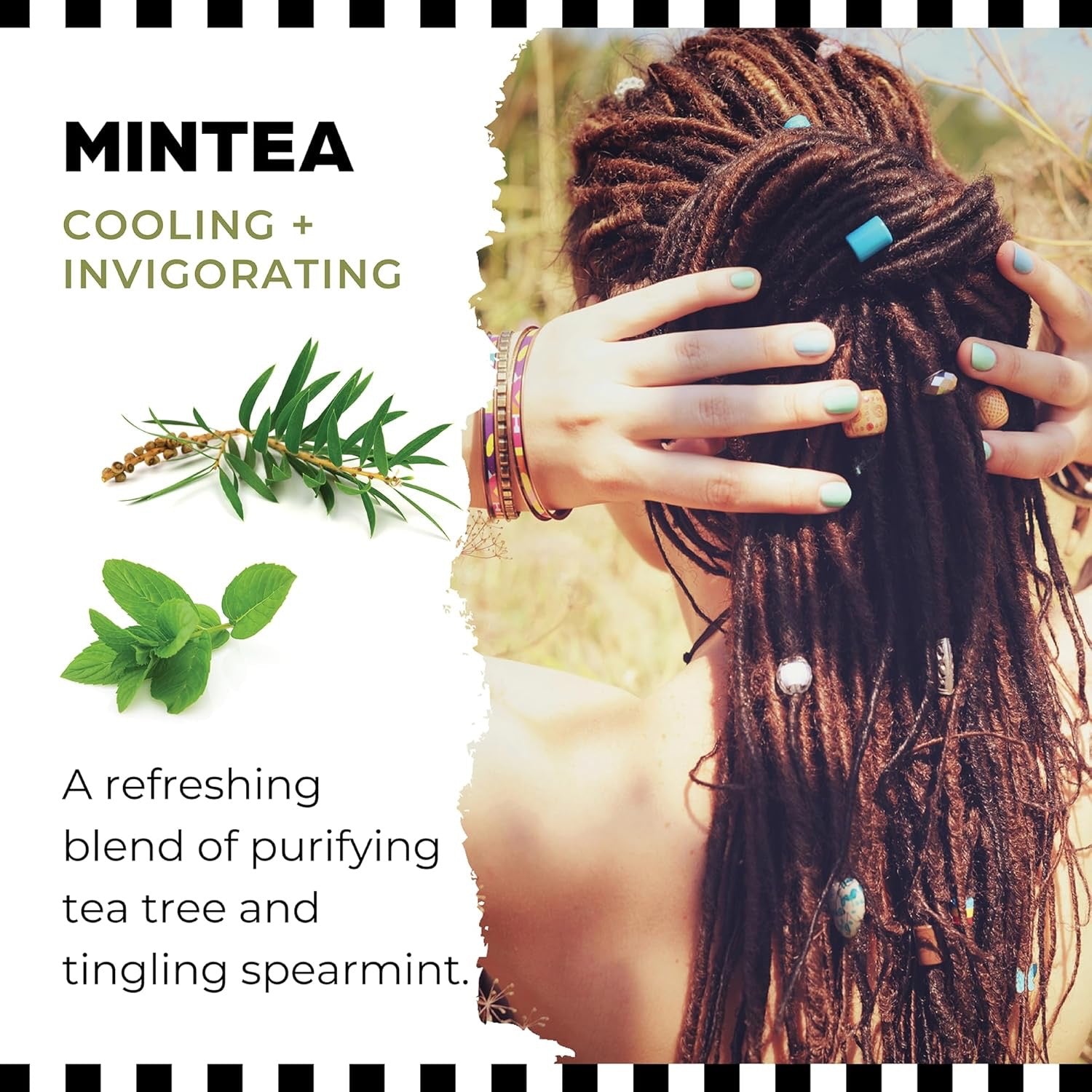 Dollylocks Plant-based Refreshening Spray | Tea Tree Spearmint