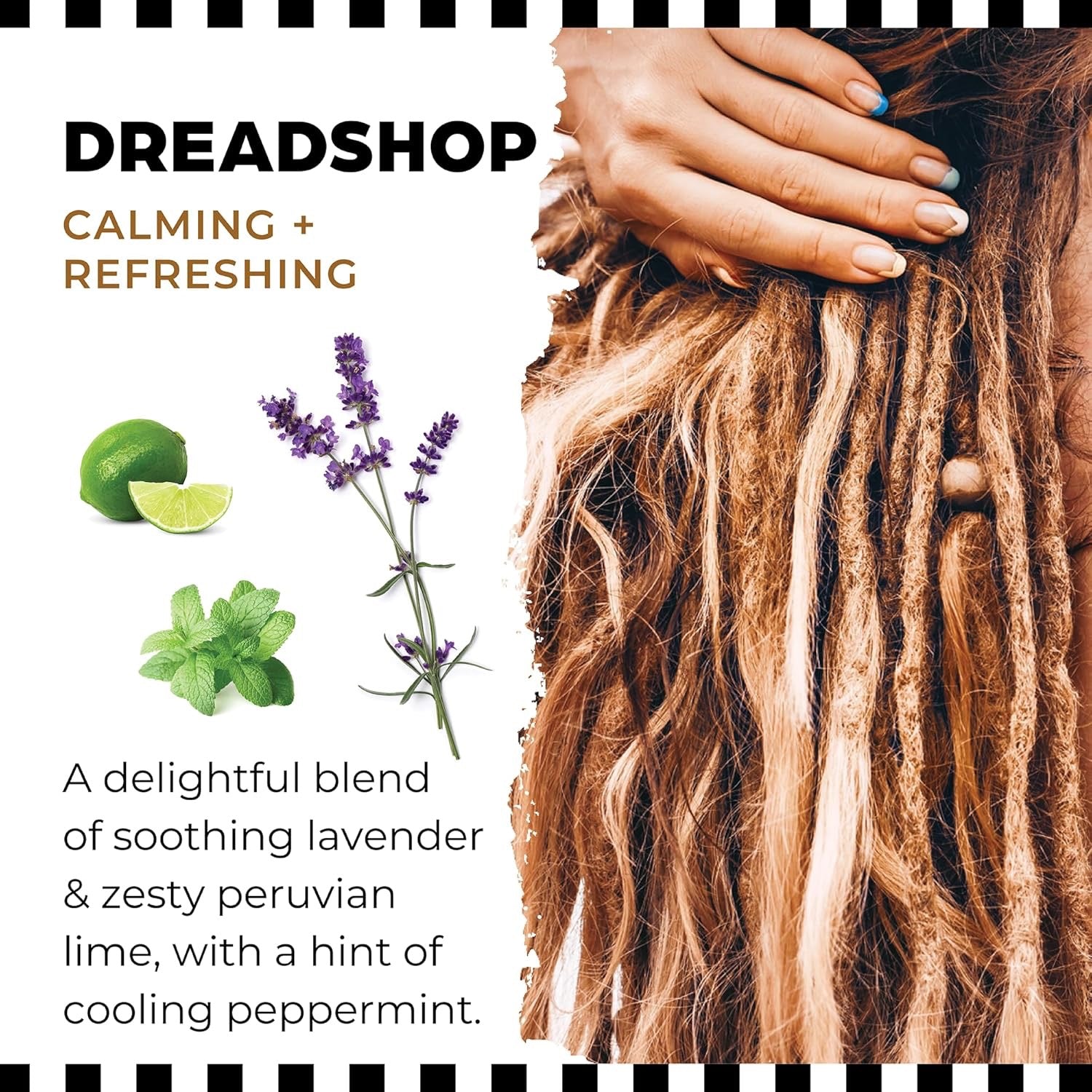 Dollylocks Tightening Texture Serum | Lavender Lime Peppermint | Dread
