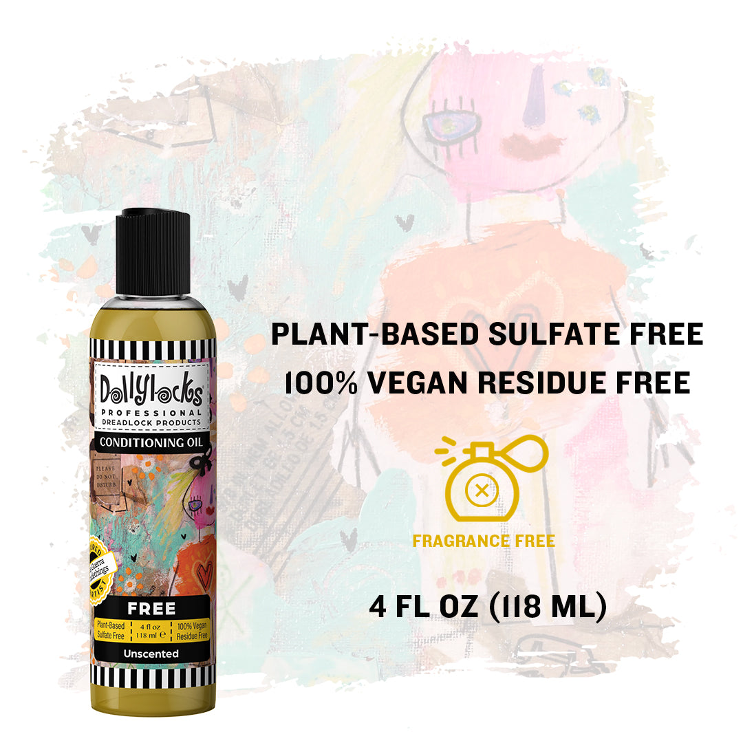 Dollylocks Organic Scalp Conditioning Oil | Unscented | Fragrance Free