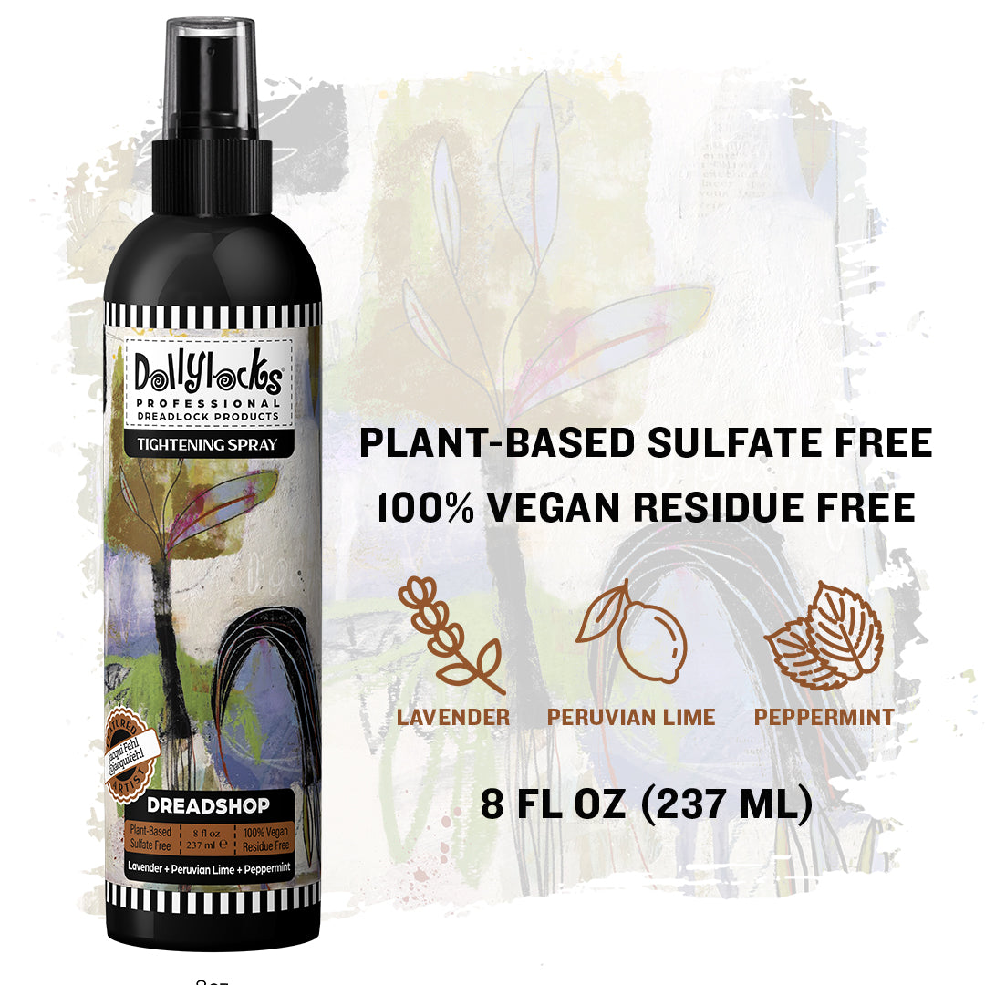 Dollylocks Tightening Texture Spray | Lavender Lime Peppermint | Dread