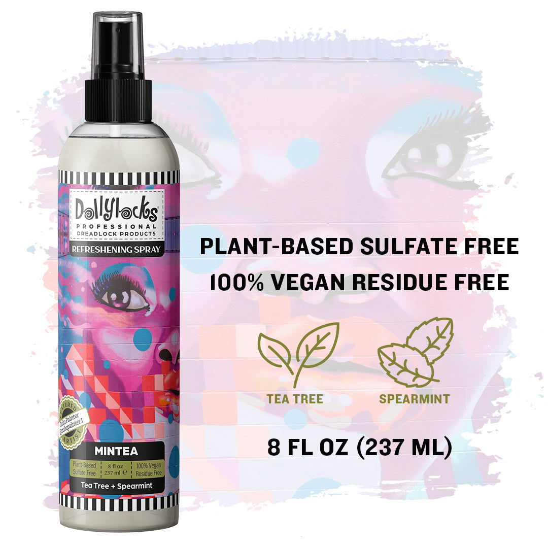Dollylocks Plant-based Refreshening Spray | Tea Tree Spearmint