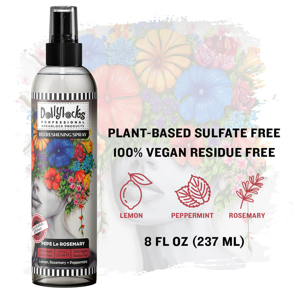 Dollylocks Plant-based Refreshening Spray | Pepe Le Rosemary