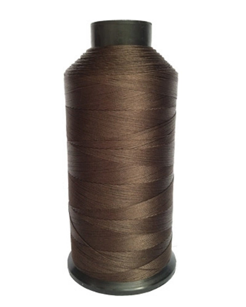 Medium Dark Brown Nylon Thread Spool